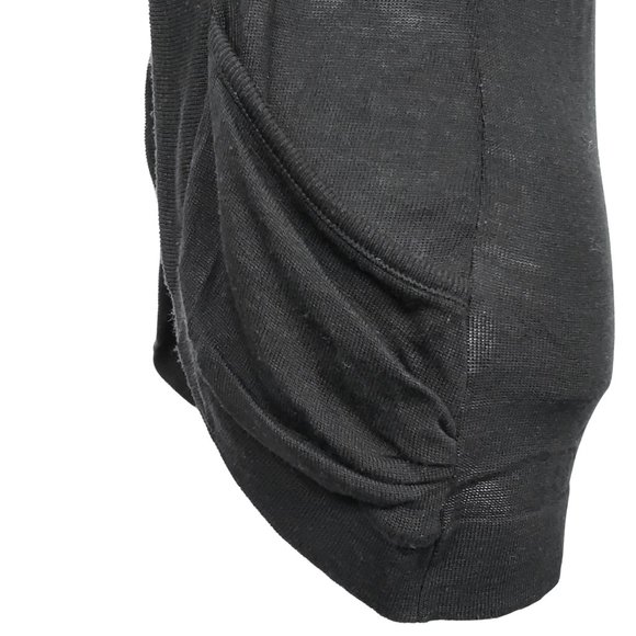 Mossimo Knit Short Sleeve Black Cardigan Sweater - Picture 5 of 9